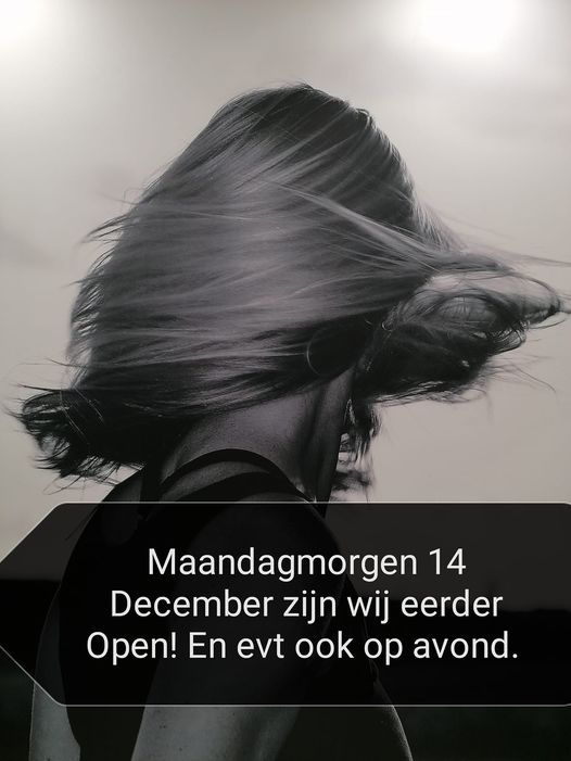 Eerder geopend op maandag